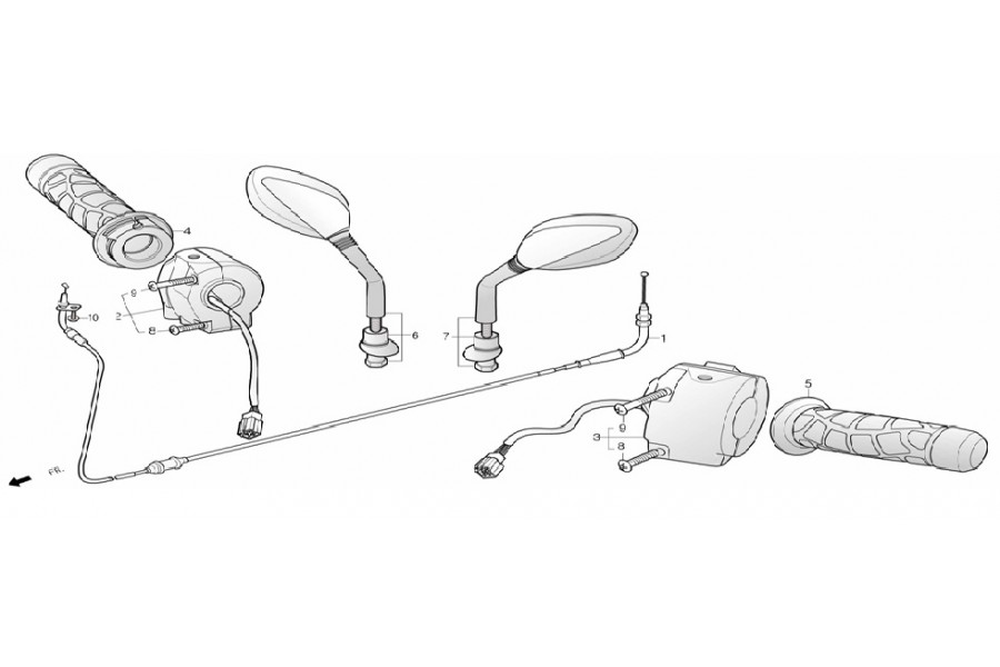 DAELİM NC 125 ANAHTAR KUTUK SAG DAELİM NC 125 ANAHTAR KUTUK SAG