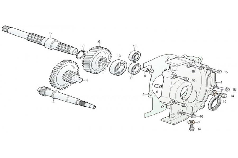 DAELİM NC 125 YAG KECESI M20X32X6 DAELİM NC 125 YAG KECESI M20X32X6