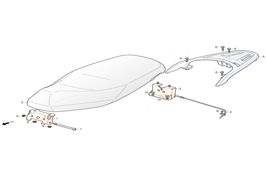 DAELİM NC 125 SELE KILIT