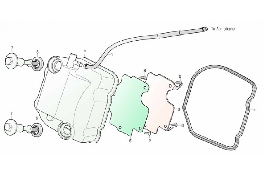 DAELİM NC 125 SUBAP KAPAK VIDA KECESI DAELİM NC 125 SUBAP KAPAK VIDA KECESI