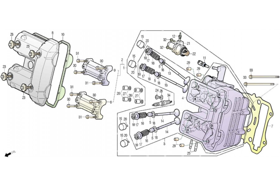 DAELİM SV 250 S3 TAPA YAY SUBAP DAELİM SV 250 S3 TAPA YAY SUBAP