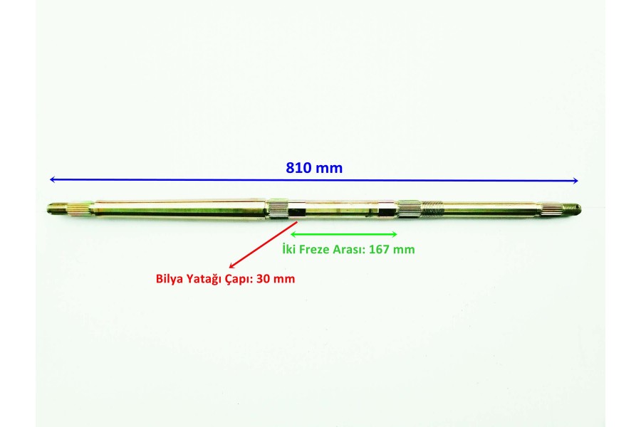 ATV MD150 HD-X AKS MİLİ 810 mm ORJ