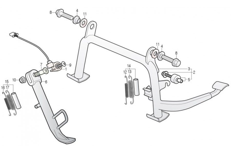 DAELİM YC 125 YAN SEHPA MUSURU DAELİM YC 125 YAN SEHPA MUSURU