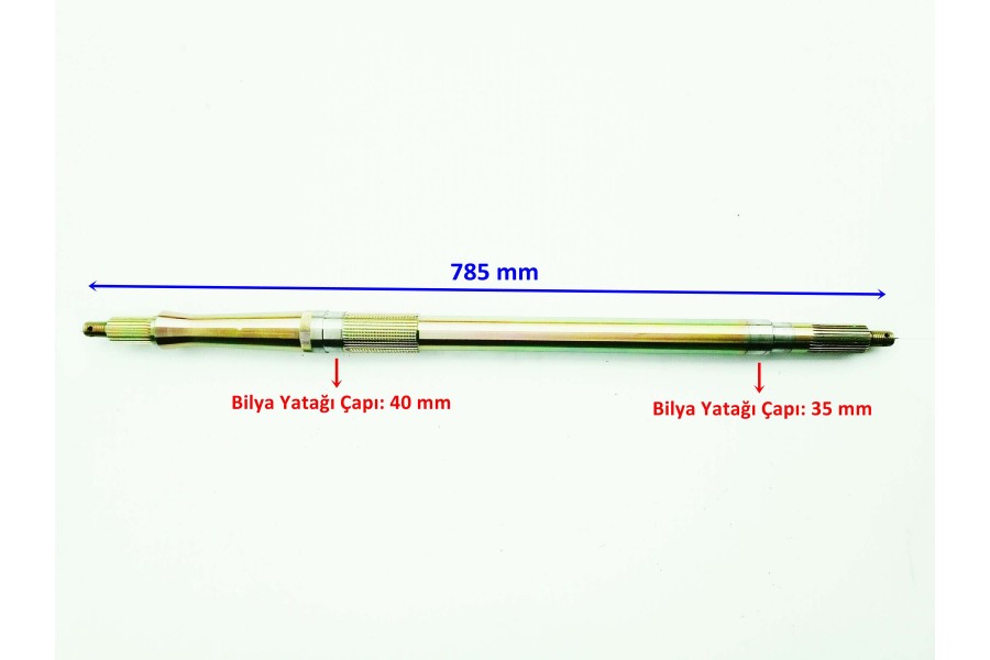 ATV 200 MD ARKA AKS SARI 785 mm DİFRANSİYELLİ ORJ