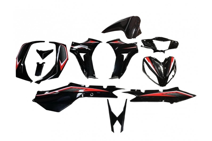 CUB EGE KAPORTA SETİ SİYAH 13 PARÇA (EGE 50 YAZILI)