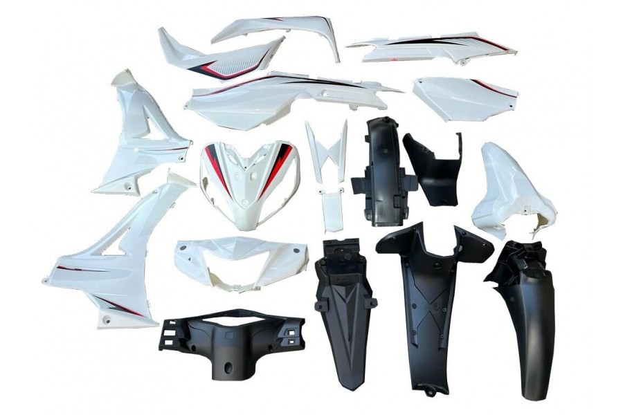 CUB EGE KAPORTA SETİ BEYAZ 19 PARÇA