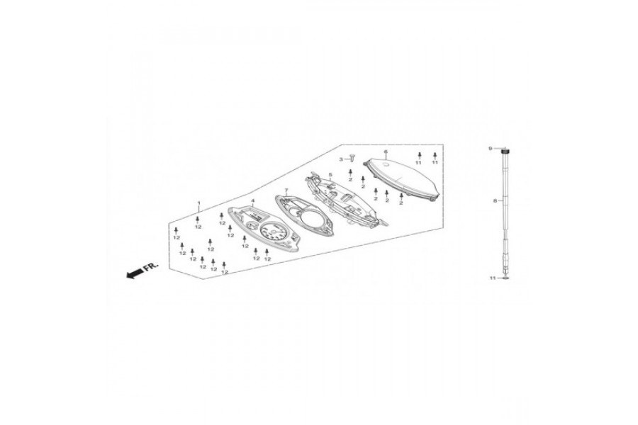 HERO DUET 110 FI KILOMETRE SAATI IC