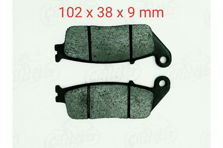 &Ouml;N FREN DİSK BALATASI FA142 ASK HONDA CBR250 KAWASAKİ Z 750 (2007-2010) - SUZUKİ GW 250 İNAZUMA