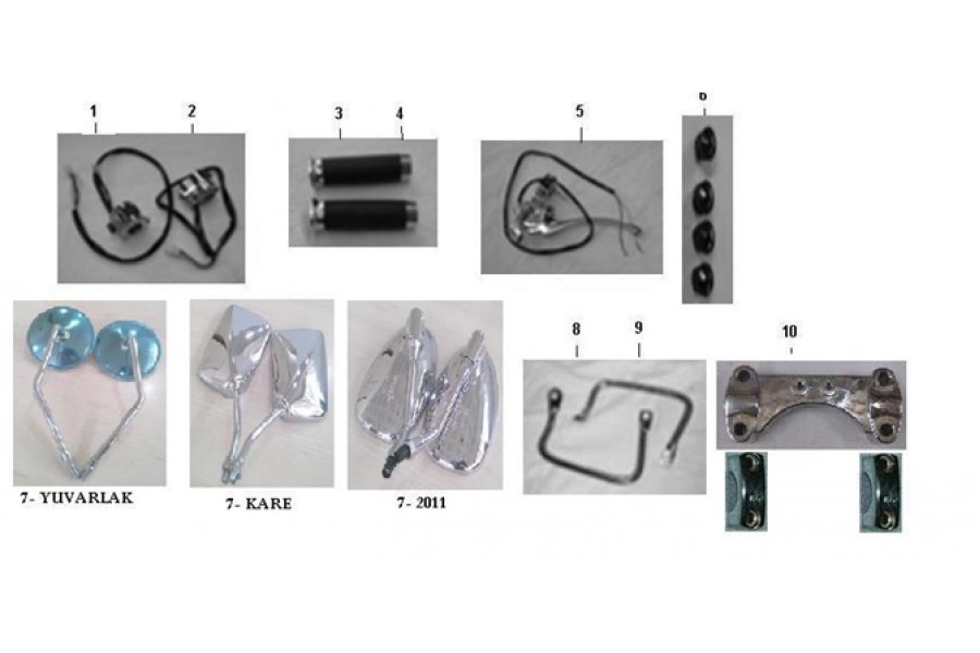 ASYA NOSTALJİ 125 T ELCIK SOL KAHVERENGI