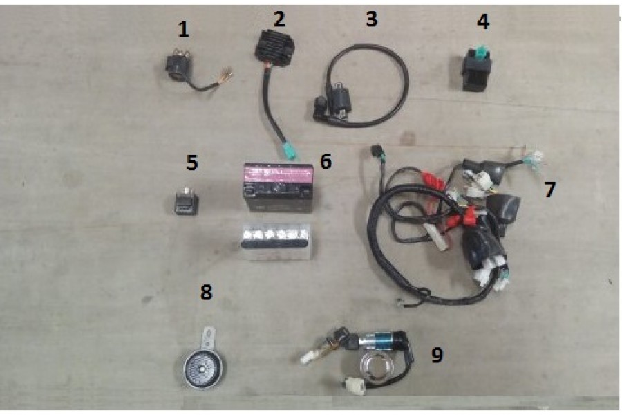 ASYA TURKCUB ZF100-7 ELEKTRIK TESISATI ASYA TURKCUB ZF100-7 ELEKTRIK TESISATI