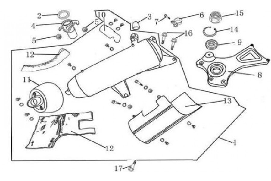 ASYA ARMADA 250 EGZOZ CONTA 