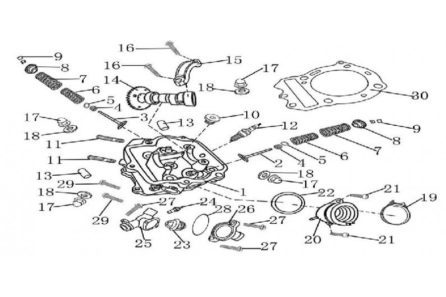 ASYA ARMADA 250 EKZANTRIK MILI KILIT 