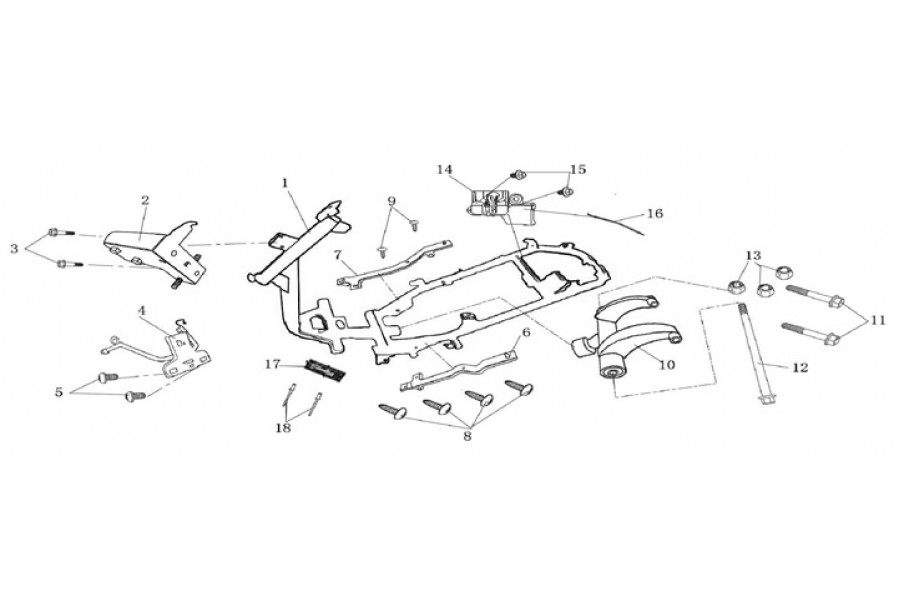 ASYA POLO 50 MOTOR ASKISI 