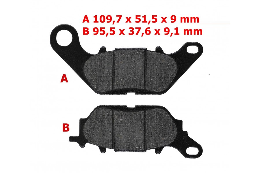 TVS JUPİTER 125 - NTORQ &Ouml;N FREN DİSK BALATASI K6321900 ORJ