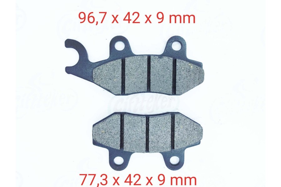 MONDIAL SCOOTER250 JETMAX &Ouml;N FREN DİSK BALATASI FA228 ORJ