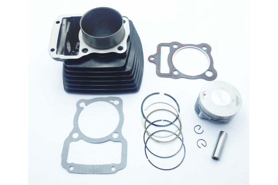 CG 200 SİLİNDİR KOMPLE 65,50 mm 15 PİM 76 BOY SİYAH