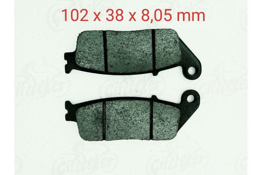 ÖN FREN DİSK BALATASI FA196 ASK XMAX 250 (2014-....) ÖN FREN DİSK BALATASI FA196 ASK XMAX 250 (2014-....)