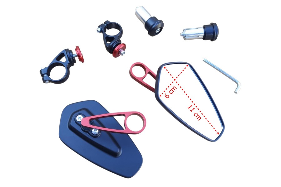 GİDON AYNASI (BEŞGEN) SAĞ-SOL KIRMIZI GİDON AYNASI (BEŞGEN) SAĞ-SOL KIRMIZI