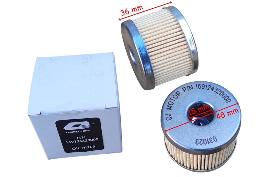 QJ TRX12 YAĞ FİLTRESİ BOSS BS169 15-48-36 mm