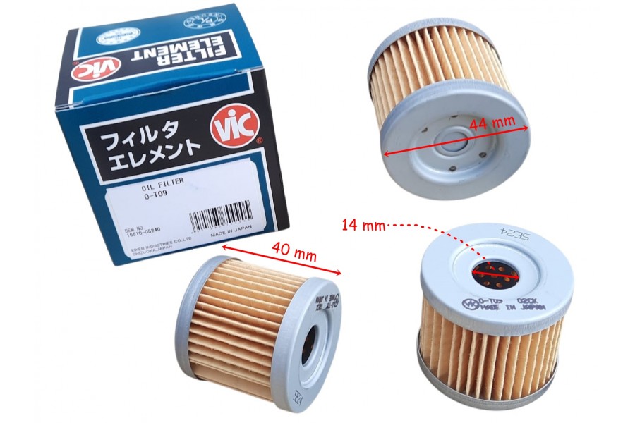 RKS 250 RS YAĞ FİLTRESİ JAPON VİC HF131 44-40-14 mm