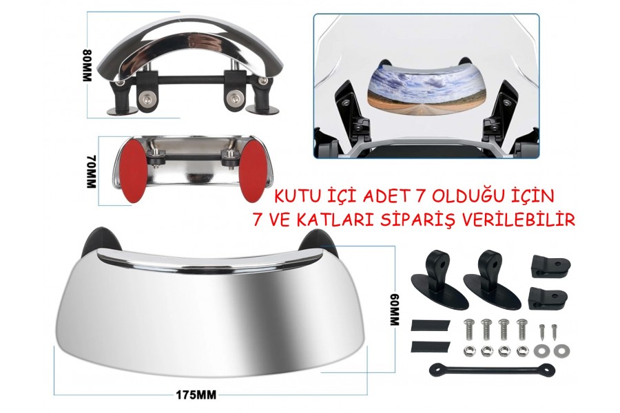 KÖR NOKTA AYNASI 180 DERECE KÖR NOKTA AYNASI 180 DERECE