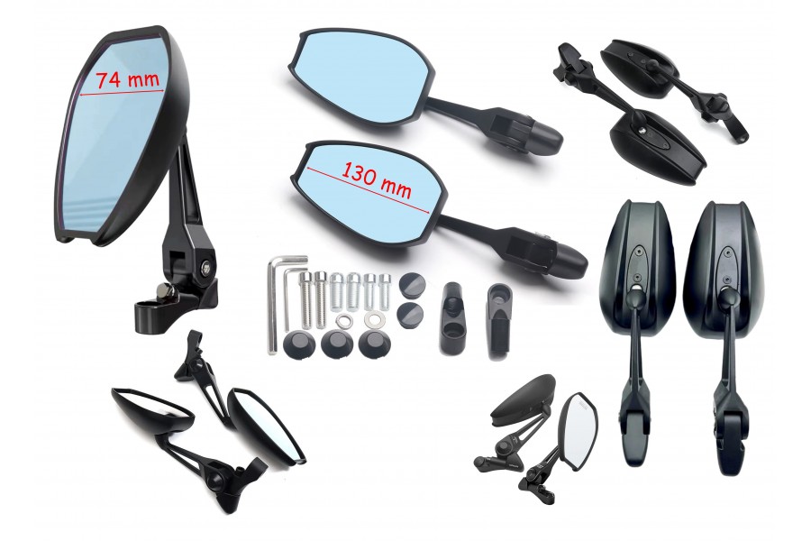 MP35 AYNA AL&Uuml;MİNYUM (MAVİ CAM) MT07-09 MT25 XMAX PCX NC750 PULSAR DOMİNAR NK250-400