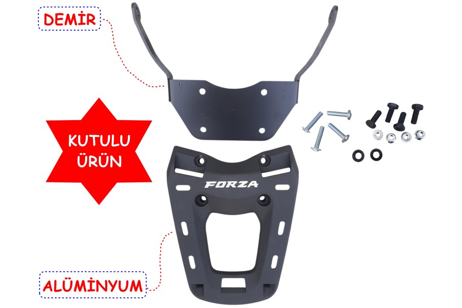 HONDA FORZA 250 PORT BAĞAJ VE ÇANTA DEMİRİ 2 PARÇA HONDA FORZA 250 PORT BAĞAJ VE ÇANTA DEMİRİ 2 PARÇA