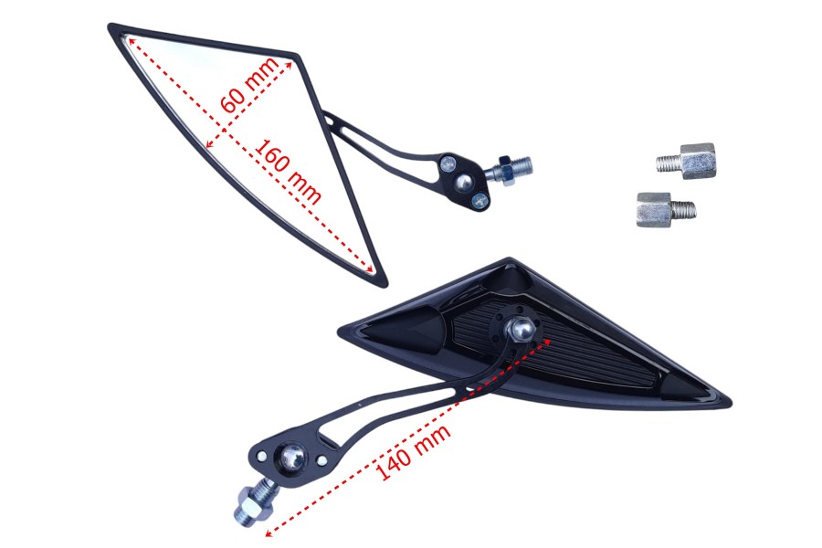 AYNA ÜÇGEN MODİFİYE SİYAH 8-10 mm AYNA ÜÇGEN MODİFİYE SİYAH 8-10 mm
