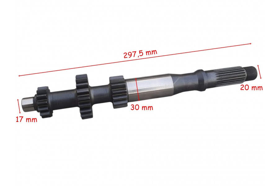 ATV TAHRİK MİLİ 14T 20T 15T 297,5 mm REGAL RAPTOR PROMAX 650 &Ouml;M