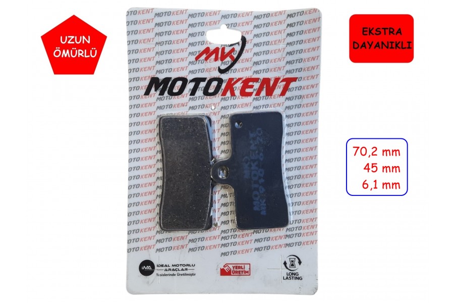 CF SR250 - RKS R250 ÖN FREN DİSK BALATASI MTK MK910 CF SR250 - RKS R250 ÖN FREN DİSK BALATASI MTK MK910