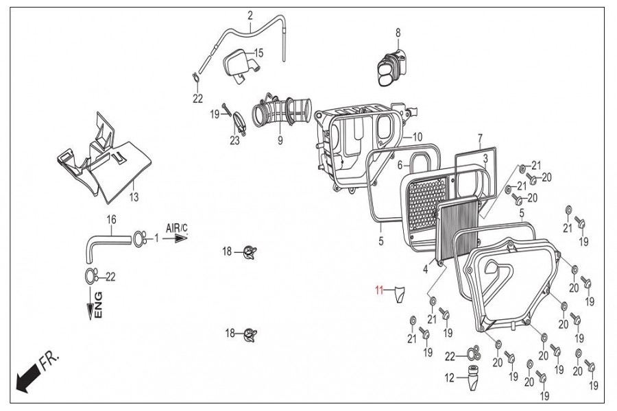 HERO THRİLLER HAVA FILITRE ELEMANI HERO THRİLLER HAVA FILITRE ELEMANI