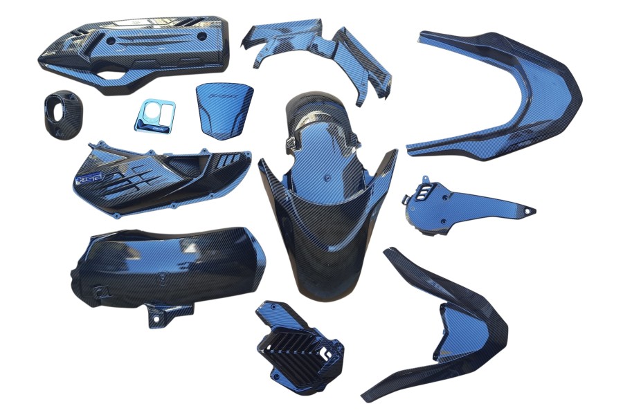 HONDA PCX KAPORTA TAMAMLAYICI SET KARBON 2020-24 (12 PARÇA) HONDA PCX KAPORTA TAMAMLAYICI SET KARBON 2020-24 (12 PARÇA)