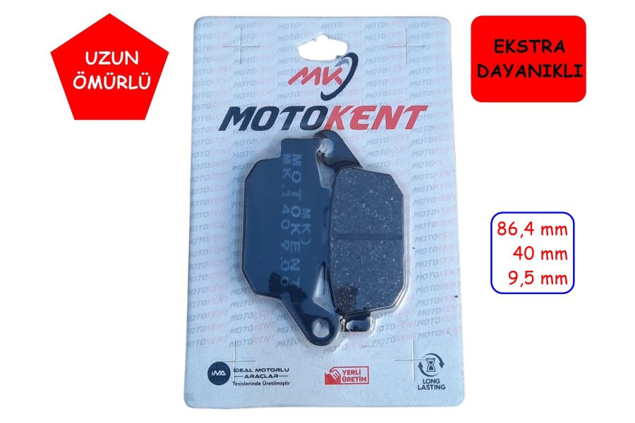 ARKA FREN DİSK BALATASI FA140 MTK CBR 250(87-94) CBR 500R(2013-2016) XL 700 YAMAHA XJ 6(2009-2013) ARKA FREN DİSK BALATASI FA140 MTK CBR 250(87-94) CBR 500R(2013-2016) XL 700 YAMAHA XJ 6(2009-2013)