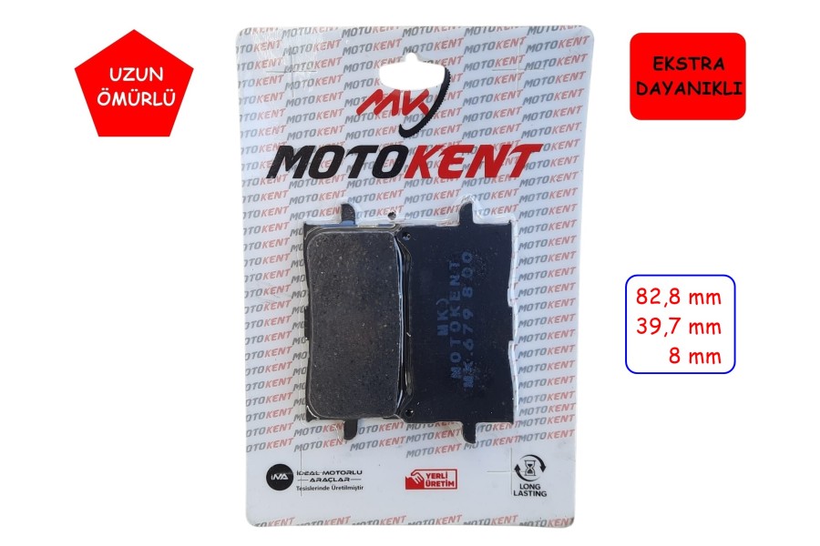 ÖN FREN DİSK BALATASI MTK FA679 HONDA CB 250R(18-24) CB 650R(19-26) CBR 650R(19-26) ÖN FREN DİSK BALATASI MTK FA679 HONDA CB 250R(18-24) CB 650R(19-26) CBR 650R(19-26)