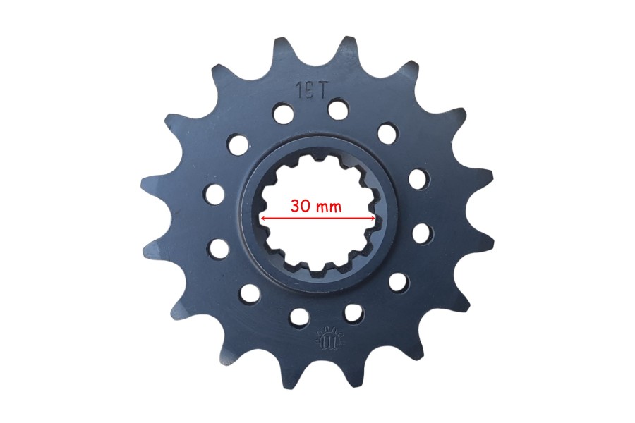 ÖN DİŞLİ 520-16T İÇ 30 mm 13 TIRNAK HONDA CBR 1000 RR ÖM ÖN DİŞLİ 520-16T İÇ 30 mm 13 TIRNAK HONDA CBR 1000 RR ÖM