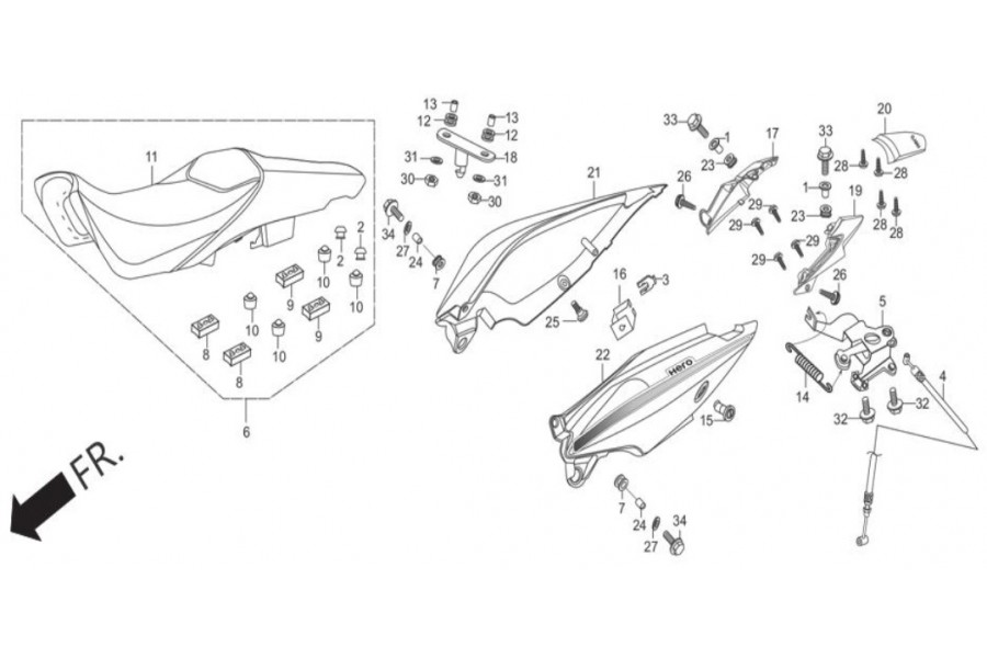 HERO HUNK DIS GRNJ. ARKA TAMAMLAMA 