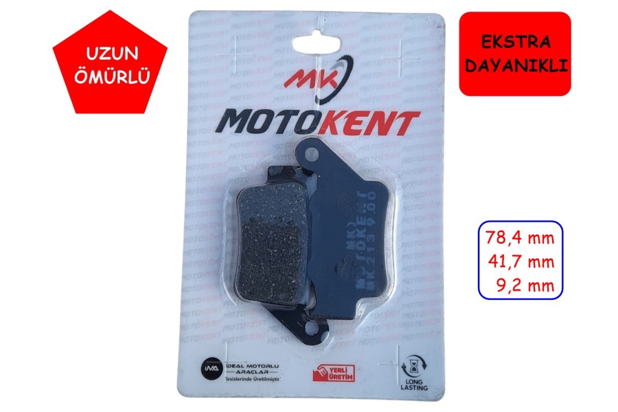 ARKA FREN DİSK BALATASI MTK FA213 CF NK250 CLX 700 YAMAHA MT-03 ARKA FREN DİSK BALATASI MTK FA213 CF NK250 CLX 700 YAMAHA MT-03
