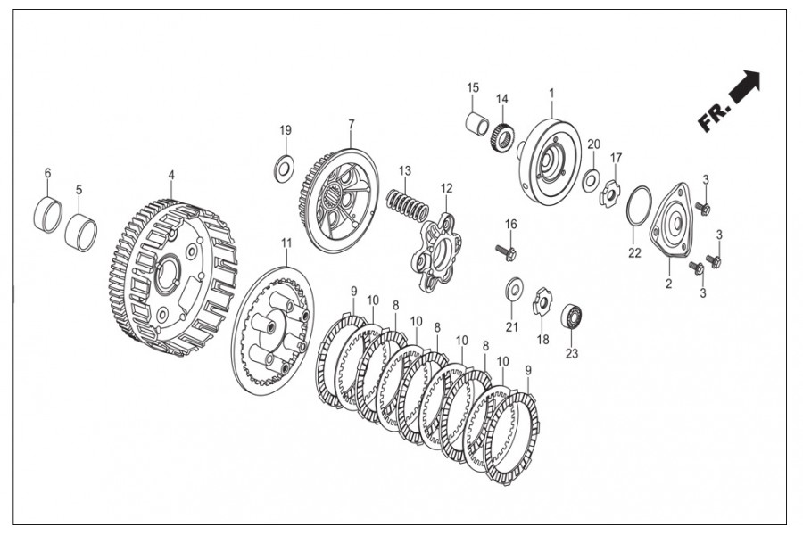 HERO GLAMOUR BURC DEBRIYAJ DIS