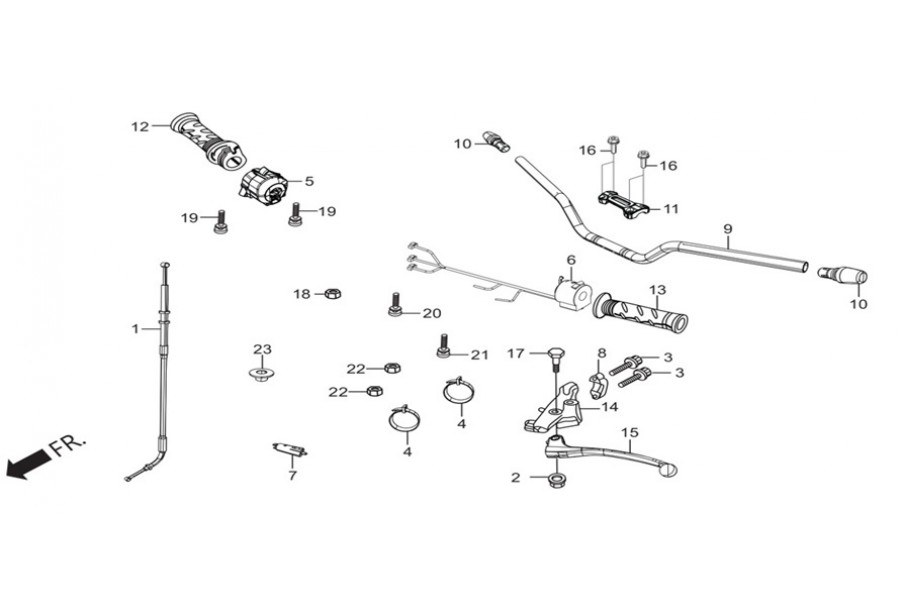 HERO XPULSE 200 ELCIK TOPUZU
