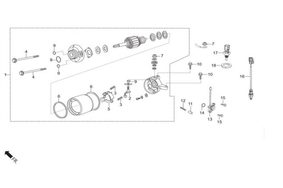 HERO XPULSE 200T YAG SENSOR