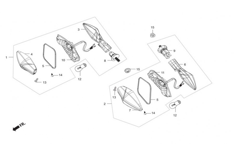 HERO XPULSE 200T SINYAL AMPULU 12V 10W HERO XPULSE 200T SINYAL AMPULU 12V 10W