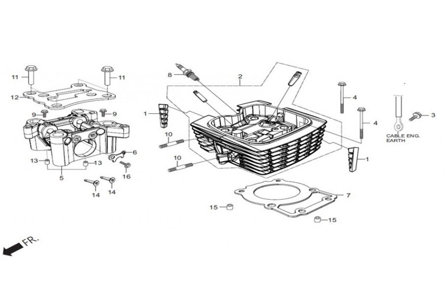 HERO XPULSE 200 KULBUTOR