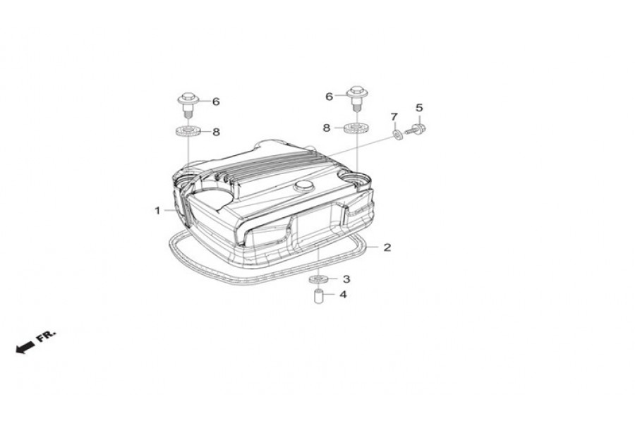 HERO XPULSE 200T CONTA B SUBAP KAPAK EMISYON O-RING