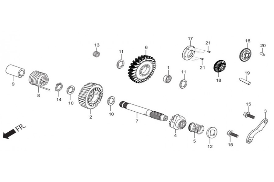 HERO HUNK 200R BRAKET