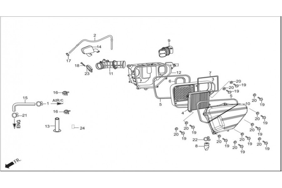 HERO T-SPORTS HAVA FILITRE ELEMANI 