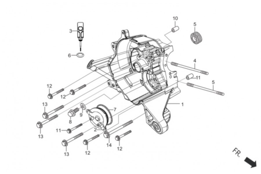 HERO DASH 110 MOTOR GOVDESI SAG