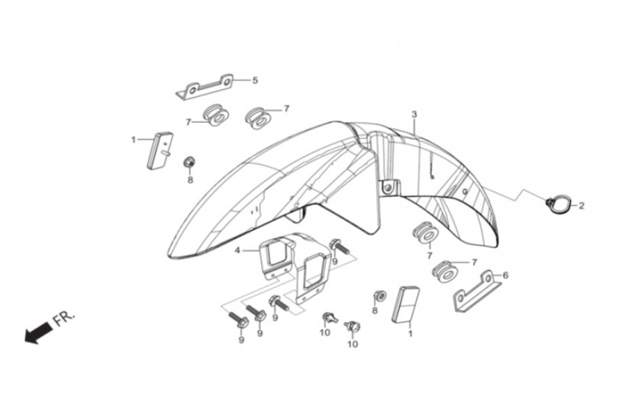 HERO IGNITOR 125 BRAKET ON CAMURLUK SAG