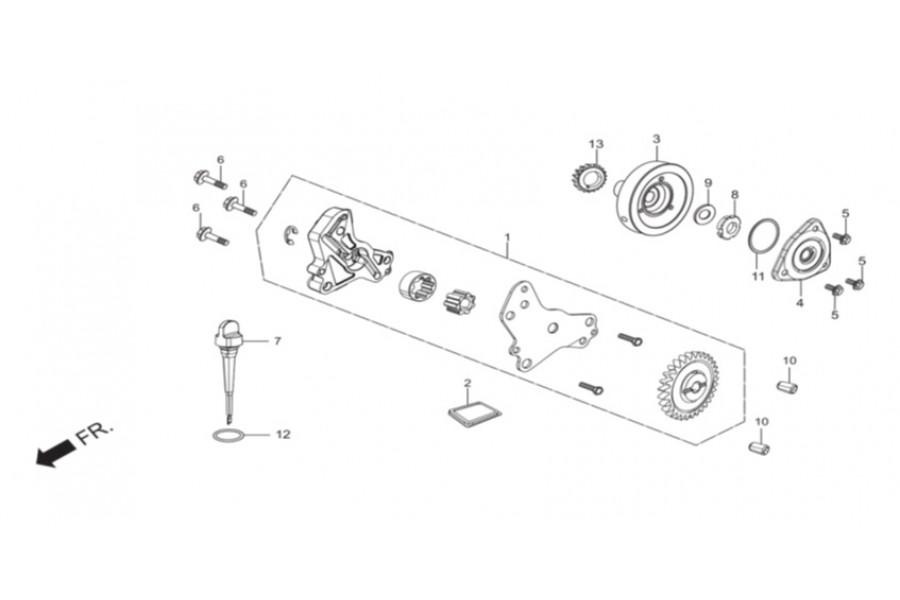 HERO IGNITOR 125 CIVATA FLANSLI 6X14