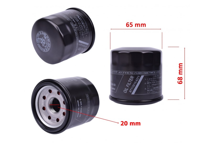 YAĞ FİLTRESİ HF204 (5GH) HONDA FORZA 250-300 NC 700-750 CBR 600