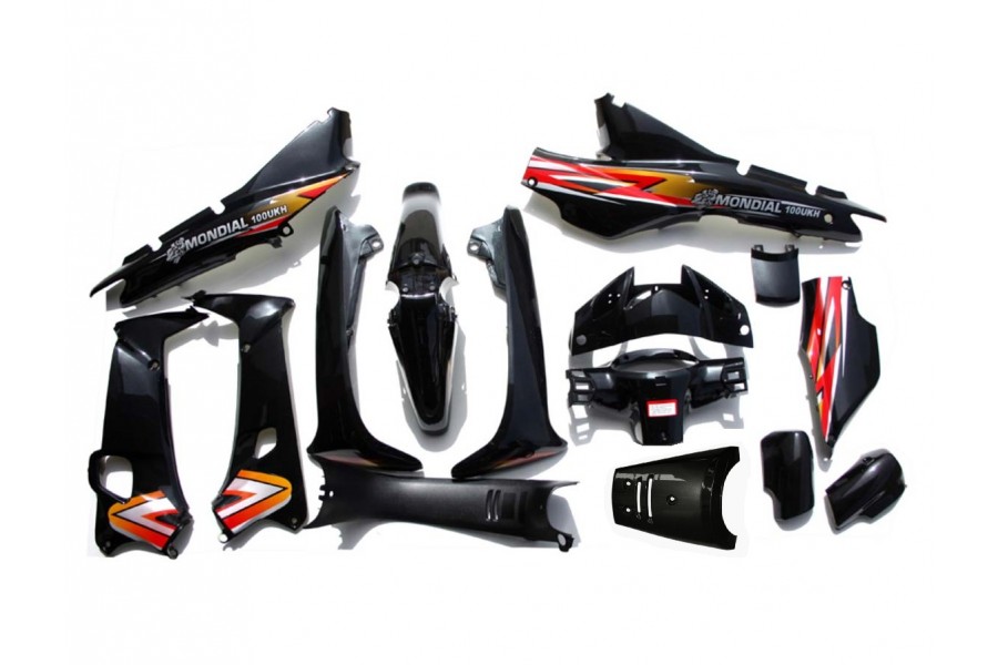 MFH KH KAPORTA SETİ SİYAH 15 PARÇA (MONDİAL STİCKER) MFH KH KAPORTA SETİ SİYAH 15 PARÇA (MONDİAL STİCKER)